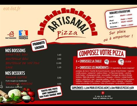 23 Pizza street St germain du puy à Saint-Germain-du-Puy