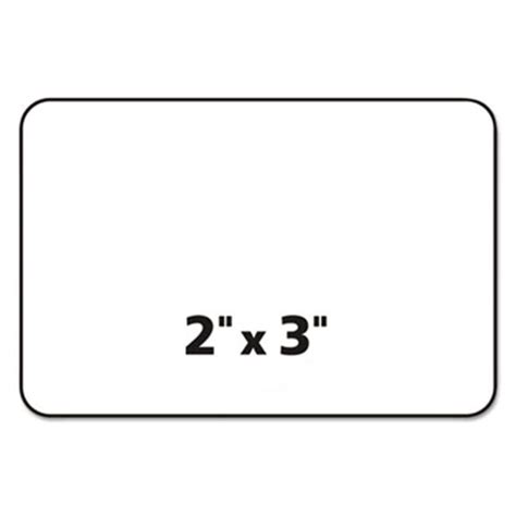 2x3 Label Template