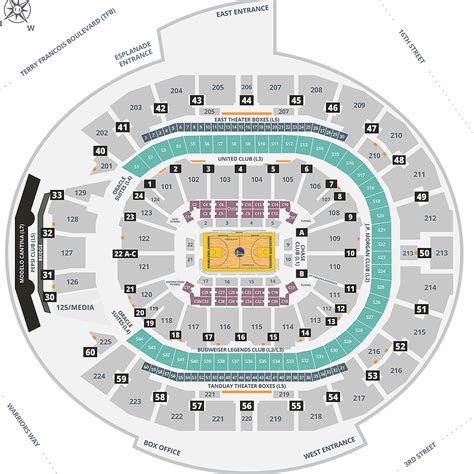 3 Arena Seating Chart