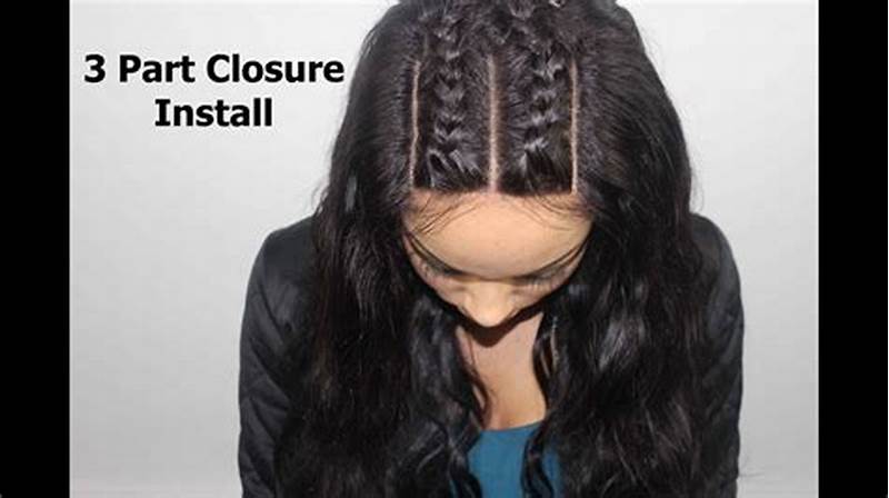 3 Part Closure Braid Pattern