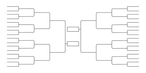 32 Tournament Bracket Template
