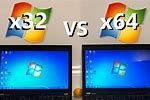 32 vs 64-Bit Windows