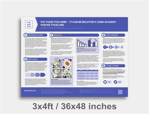 36x48 Poster Template