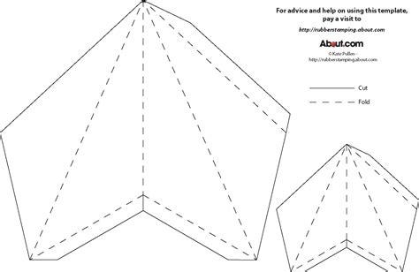 3d Paper Star Template