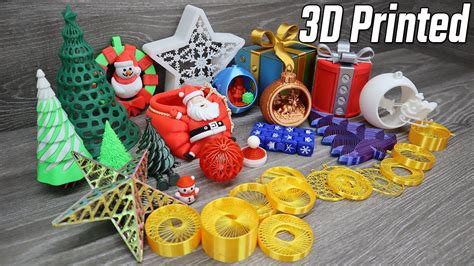 3d Printable Christmas Decorations