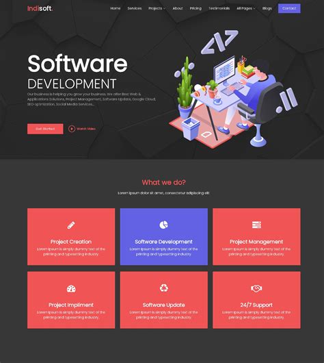 3d Web Templates