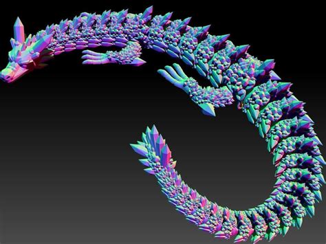3d Dragon Printable