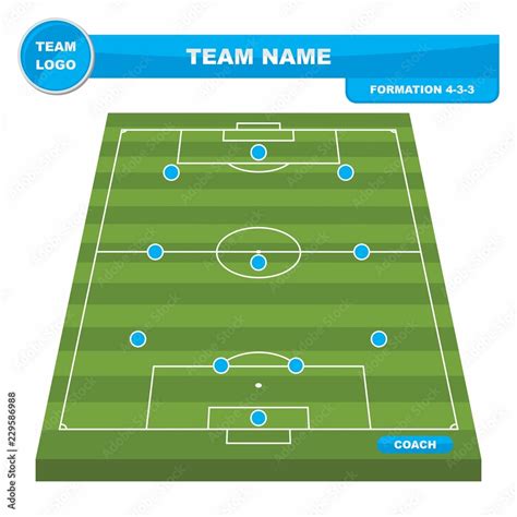 4-3-3 Formation Template