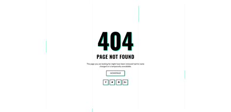404 Template Page