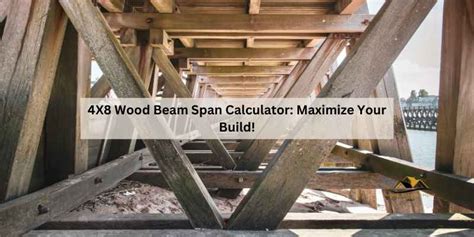 4x8 Beam Span Chart