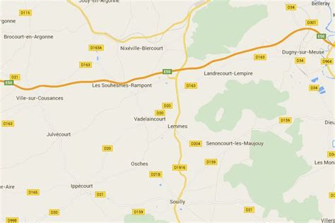 55 France Express à Les Souhesmes-Rampont