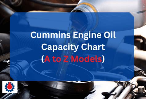 6.7 Cummins Oil Capacity Chart