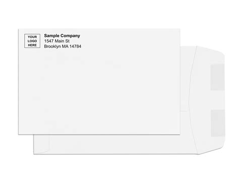 6x9 5 Envelope Catalogue With Windows