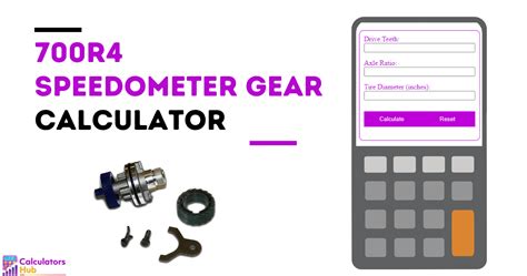 700r4 Speedo Gear Chart
