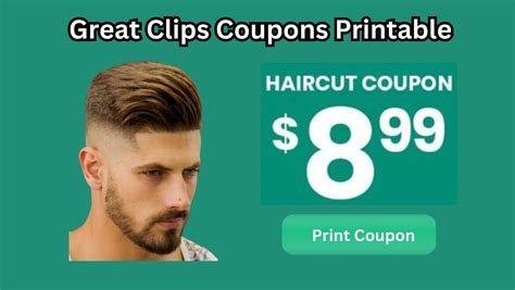 8 99 Great Clips Coupon Ohio Printable