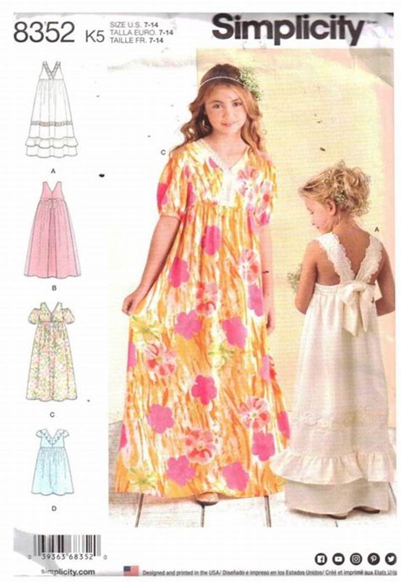 8352 Simplicity Pattern