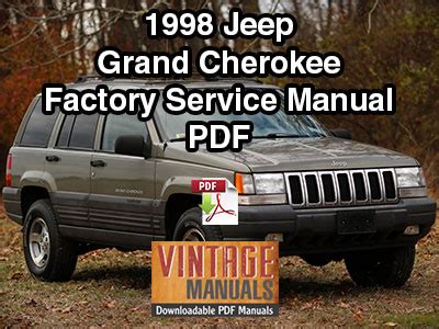 93 Grand Cherokee Factory Options Catalog