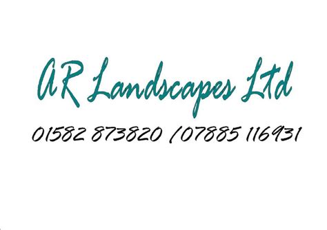 A R Landscapes Ltd