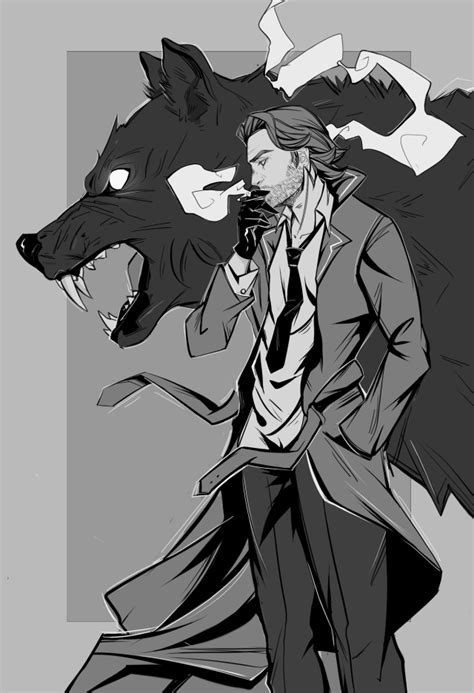 A Wolf Among Us Drawing