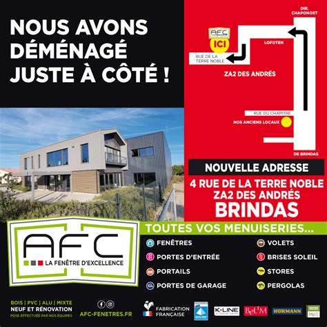 A.F.C. Brindas - La fenêtre d'excellence à Brindas