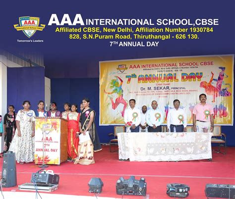 AAA International school CBSE