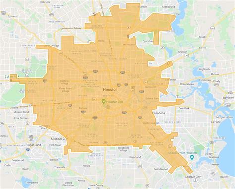 ABC Houston 13 Water Boil Map