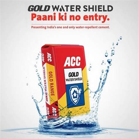 ACC gold water shield