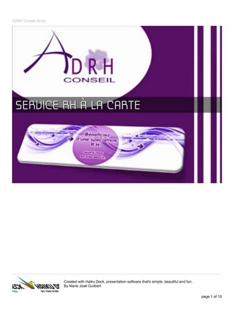 ADRH CONSEIL à Bordeaux