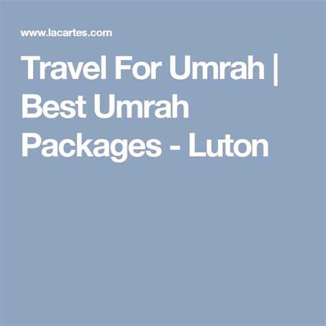 AL Umrah Travel Luton