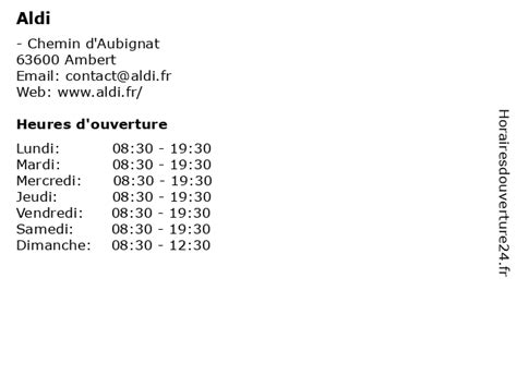 ALDI à Ambert
