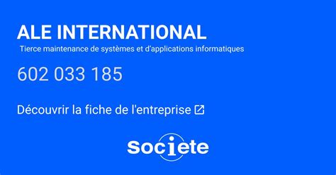 ALE International à Colombes