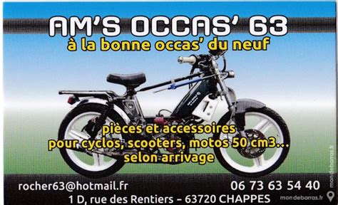AM'S OCCAS 63 à Chappes
