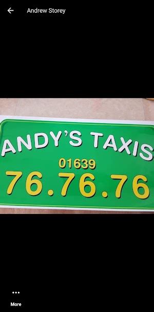 ANDY'S TAXIS (CARD PAYMENTS WELCOME)