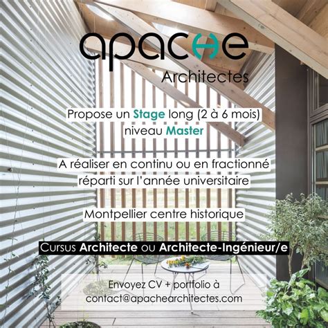 APACHE ARCHITECTES à Montpellier