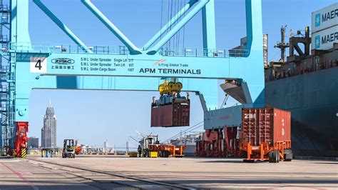 APM Terminals and APA to construct new berth at Mobile container terminal