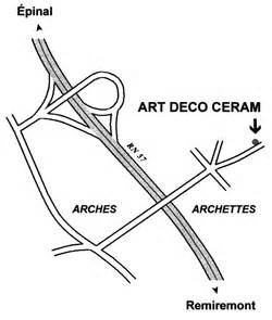 ART DECO CERAM à Archettes