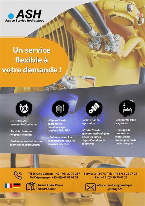 ASH Alsace Service Hydraulique à Colmar