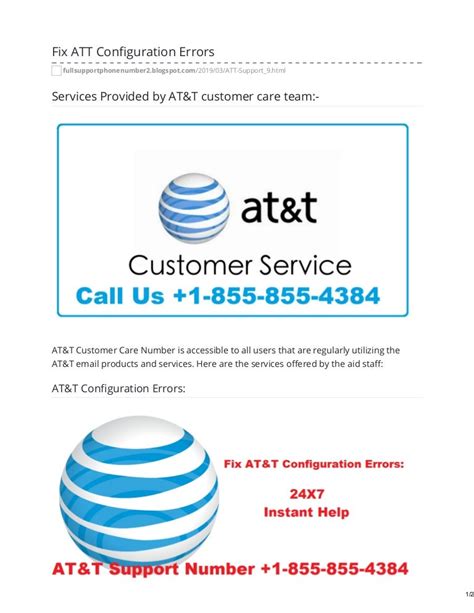 AT&T Email Support Phone Number