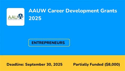 Aauw Career Development Grants