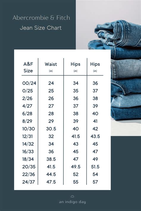 Abercrombie Pants Size Chart