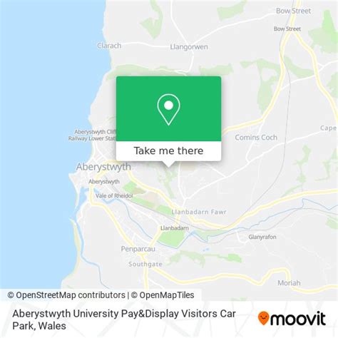 Aberystwyth University Visitors Car Park