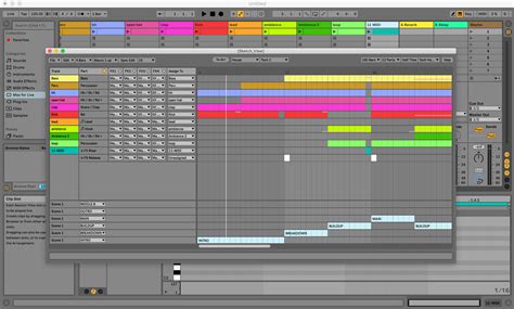 Ableton Song Structure Template
