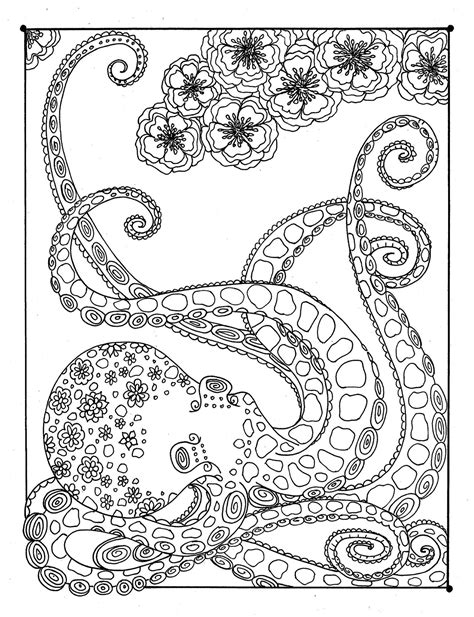 Abstract Adult Coloring Pages
