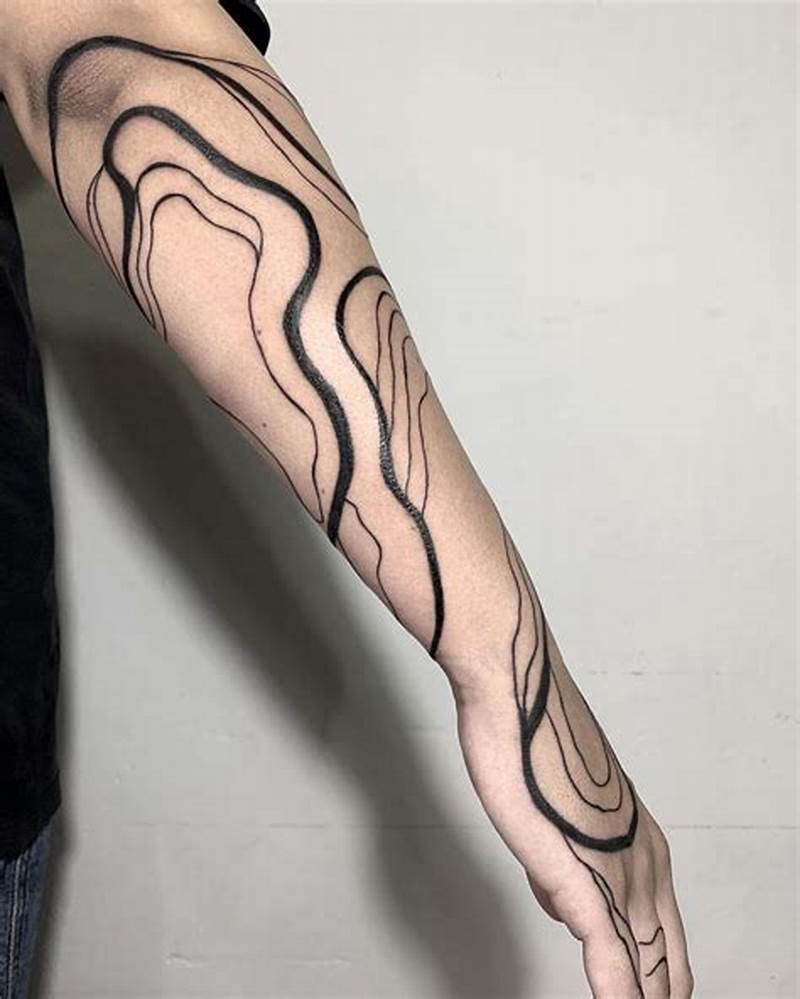 Abstract Pattern Tattoo
