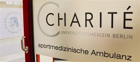 Abteilung Sportmedizin der Charité - Universitätsmedizin Berlin