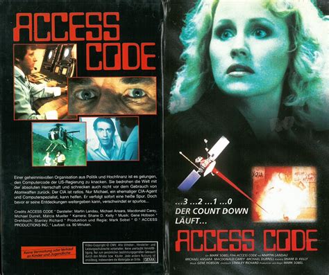 Access Code (1984) film online,Mark Sobel,Martin Landau,Michael Ansara,Macdonald Carey,Michael Durrell