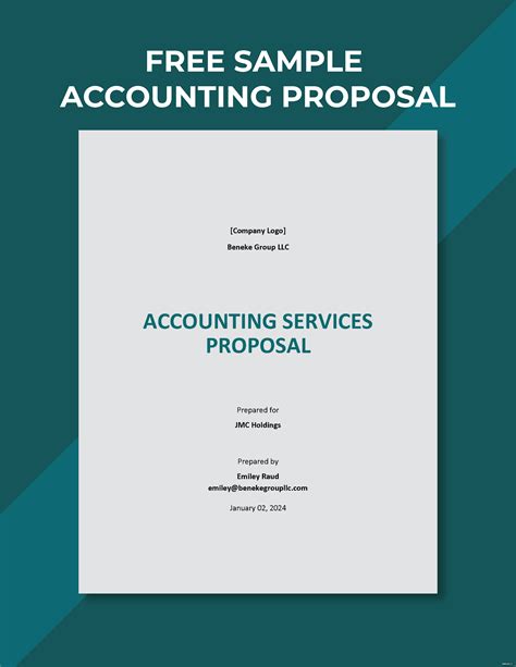 Accounting Proposal Template