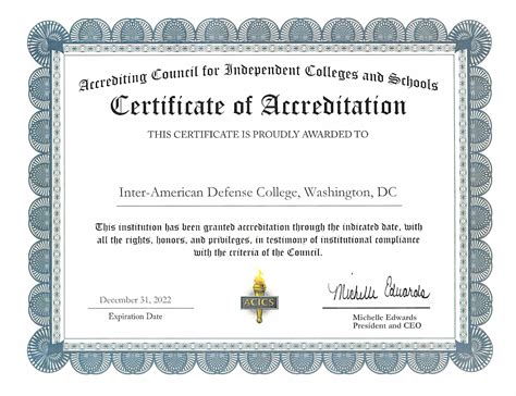 Accredited Certification
