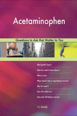 download Acetaminophen 568 Questions to Ask that Matter to You