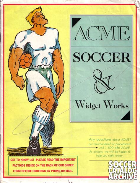 Acme Soccer Catalog